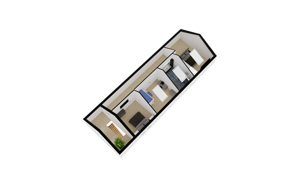 Floorplan - Rodeput 60, 6369 SR Simpelveld
