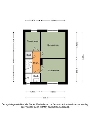 Floorplan - Sint Dyonisiusweg 13, 6286 CC Wittem