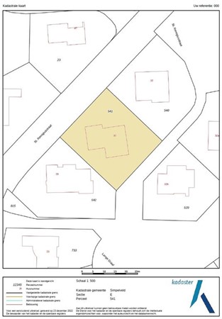 Floorplan - St. Remigiusstraat 30, 6369 EM Simpelveld