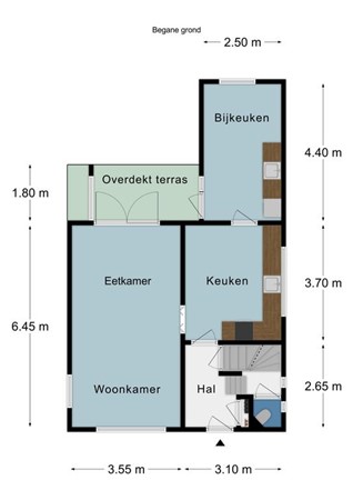 Floorplan - Julianastraat 8, 6285 AJ Epen
