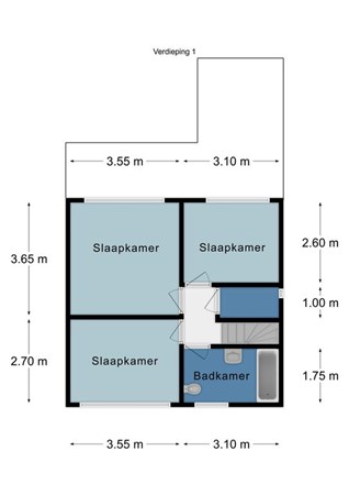 Floorplan - Julianastraat 8, 6285 AJ Epen