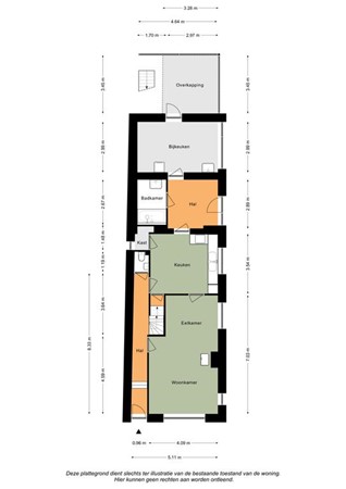 Floorplan - Ransdalerstraat 105, 6311 AZ Ransdaal