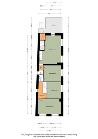 Floorplan - Ransdalerstraat 105, 6311 AZ Ransdaal