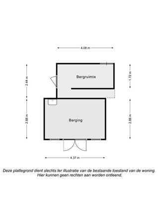 Floorplan - Ransdalerstraat 105, 6311 AZ Ransdaal