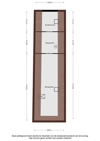 Floorplan - Ransdalerstraat 105, 6311 AZ Ransdaal
