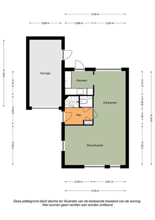 Floorplan - Burggraverhof 17, 6271 HE Gulpen