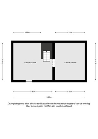 Floorplan - Pastoor Neujeanstraat 3, 6351 GK Bocholtz