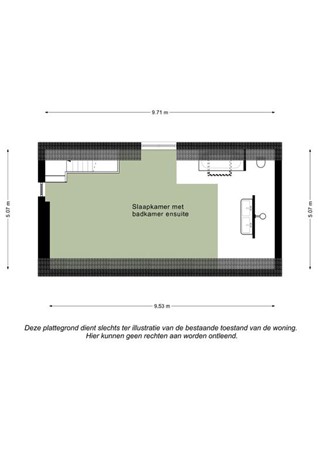 Floorplan - Pastoor Neujeanstraat 3, 6351 GK Bocholtz