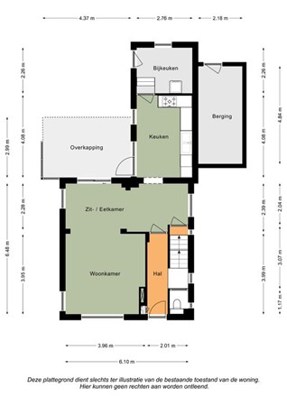 Floorplan - St. Nicolaasstraat 18, 6369 XN Simpelveld