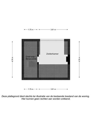 Floorplan - Eijkerstraat 22, 6269 BM Margraten