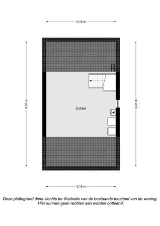 Floorplan - Engelsdalstraat 13, 6277 NG Slenaken