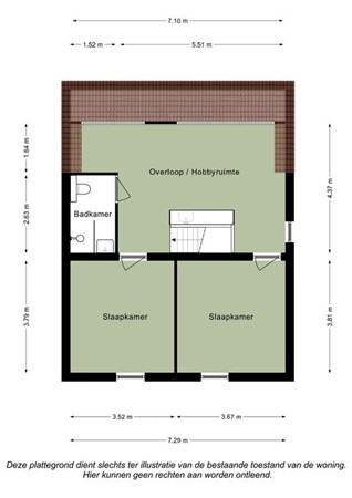 Floorplan - Nieuwe Gaasstraat 12, 6369 VK Simpelveld