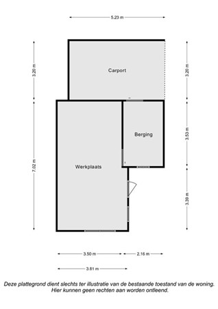 Floorplan - Groenenweg 22, 6294 ND Vijlen