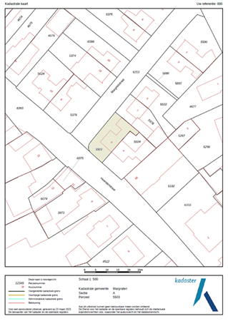Floorplan - Margrietstraat 9, 6269 BV Margraten