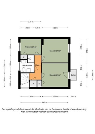 Floorplan - Margrietstraat 9, 6269 BV Margraten