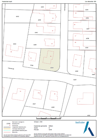 Floorplan - Heimansstraat 18, 6285 AM Epen