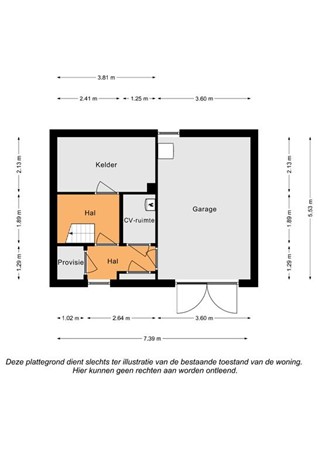 Floorplan - Heimansstraat 18, 6285 AM Epen