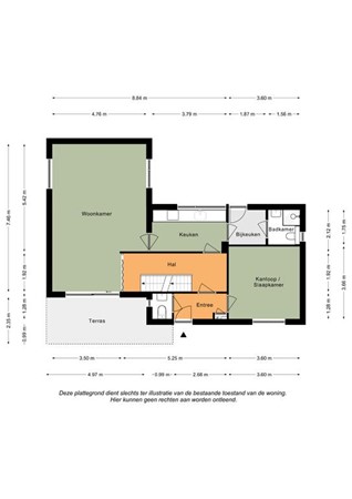 Floorplan - Heimansstraat 18, 6285 AM Epen