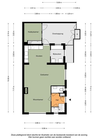 Floorplan - Rijckerveld 27, 6271 CM Gulpen