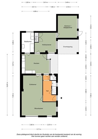 Floorplan - Pastorijweg 13, 6294 AB Vijlen