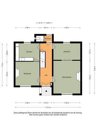 Floorplan - Kerkstraat 44, 6367 JE Voerendaal