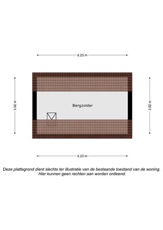 Floorplan - Kerkstraat 44, 6367 JE Voerendaal