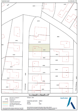 Floorplan - Heimansstraat 1B, 6285 AM Epen