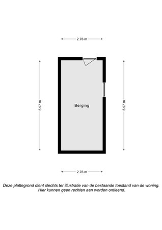 Floorplan - Heimansstraat 1B, 6285 AM Epen