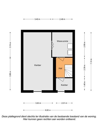 Floorplan - Lijsterstraat 9, 6287 BA Eys