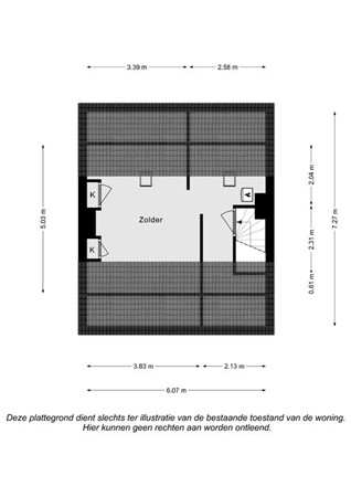 Floorplan - Lijsterstraat 9, 6287 BA Eys
