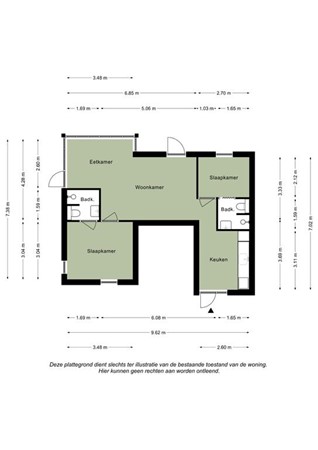 Floorplan - Spetsesweide 5D310, 6281 BV Mechelen