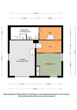 Floorplan - Beksweg 20, 6271 NG Gulpen