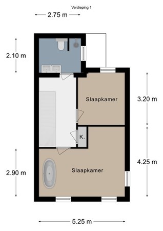 Floorplan - Hoofdstraat 7, 6281 BA Mechelen