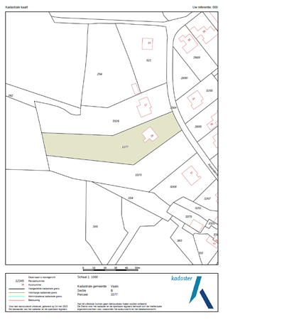 Floorplan - Rarenderstraat 29, 6291 NC Vaals