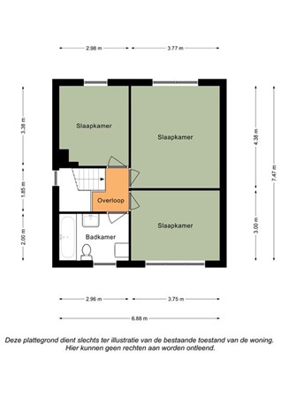 Floorplan - Bouwerweg 4, 6369 GB Simpelveld