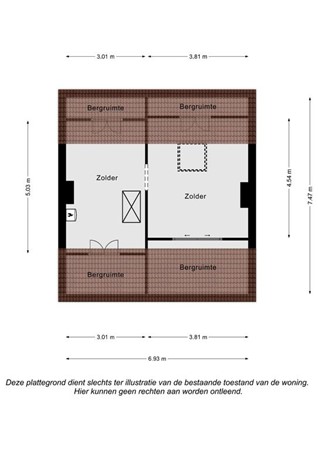 Floorplan - Bouwerweg 4, 6369 GB Simpelveld