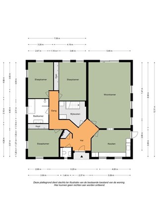 Floorplan - Maastrichterweg 2, 6447 CL Merkelbeek