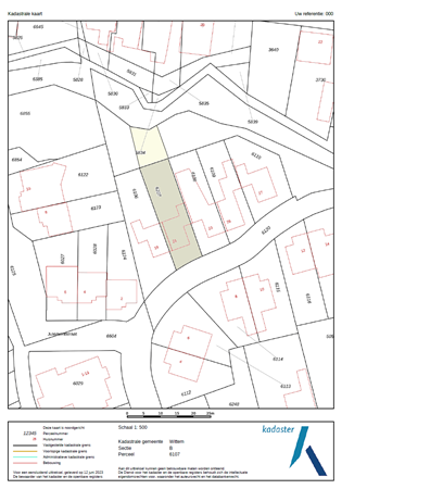Floorplan - Hub Ortmansstraat 21, 6286 EA Wittem