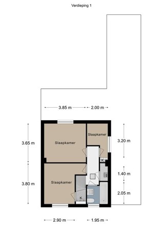 Floorplan - Op De Klinkert 52, 6351 CR Bocholtz