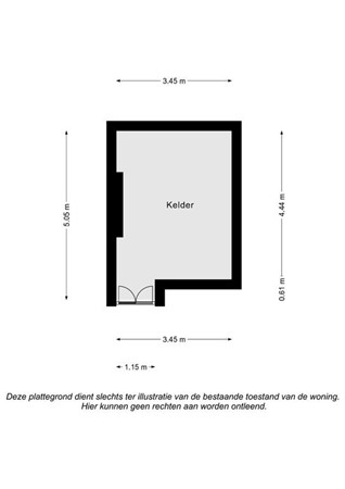 Floorplan - Kerkstraat 29B, 6286 CA Wittem