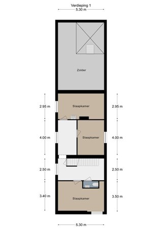 Floorplan - Frombergerweg 9, 6367 PJ Voerendaal