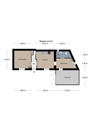 Floorplan - Commandeurstraat 24, 6281 AM Mechelen