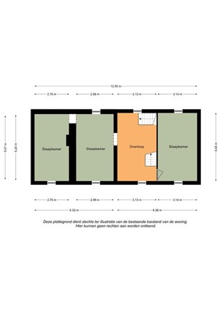 Floorplan - Terzieterweg 14, 6285 NE Epen