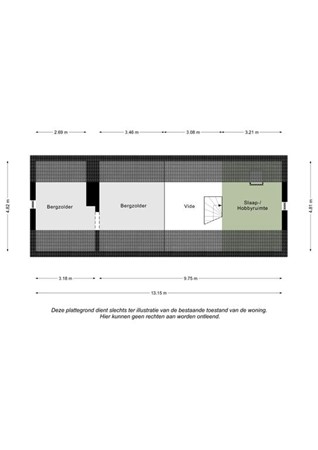 Floorplan - Terzieterweg 14, 6285 NE Epen