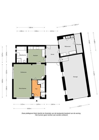 Floorplan - Vijlenstraat 37, 6294 BA Vijlen