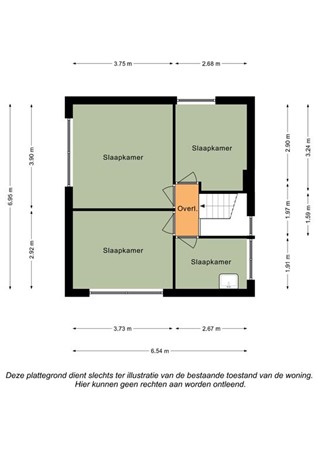 Floorplan - Vijlenstraat 37, 6294 BA Vijlen