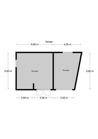 Floorplan - Wilhelminastraat 33, 6285 AT Epen
