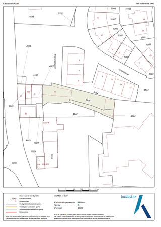 Floorplan - Wilhelminastraat 33, 6285 AT Epen