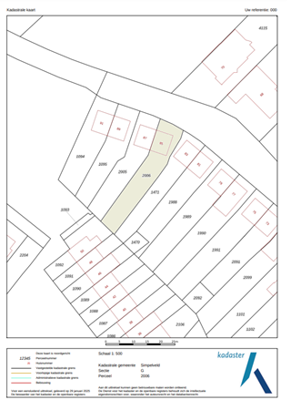 Floorplan - Steenberg 85, 6351 AR Bocholtz