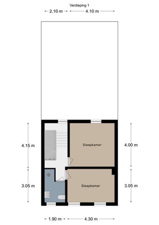 Floorplan - Mesweg 9, 6287 BG Eys